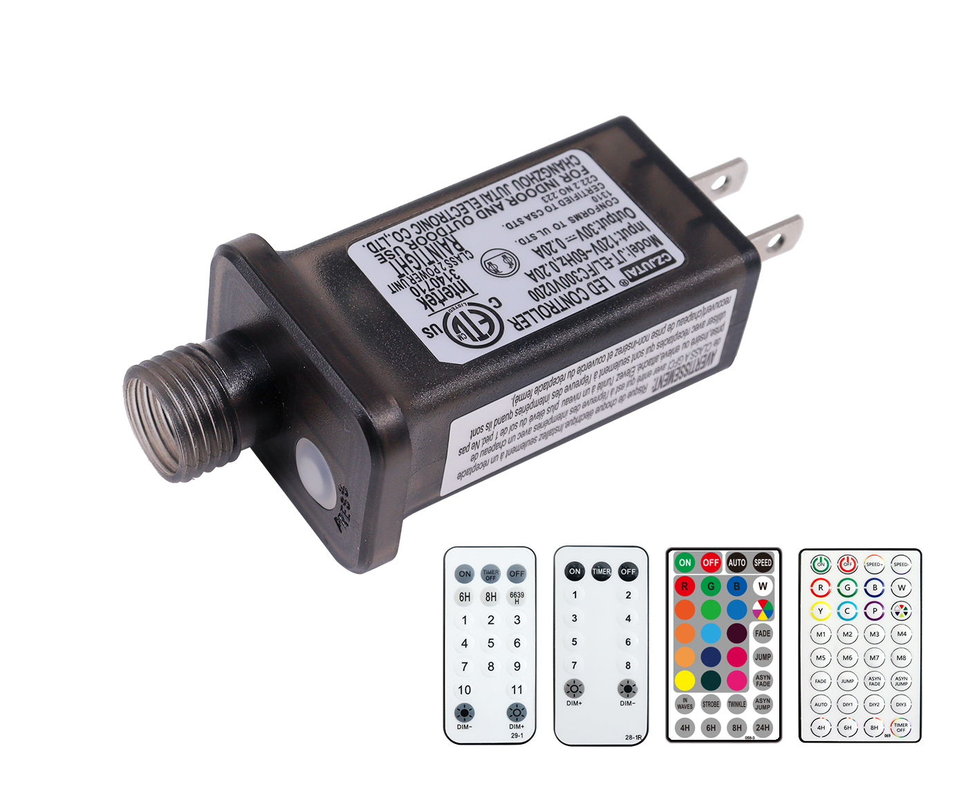 7.2W系列UL/ETL美规红外线遥控一体式电源