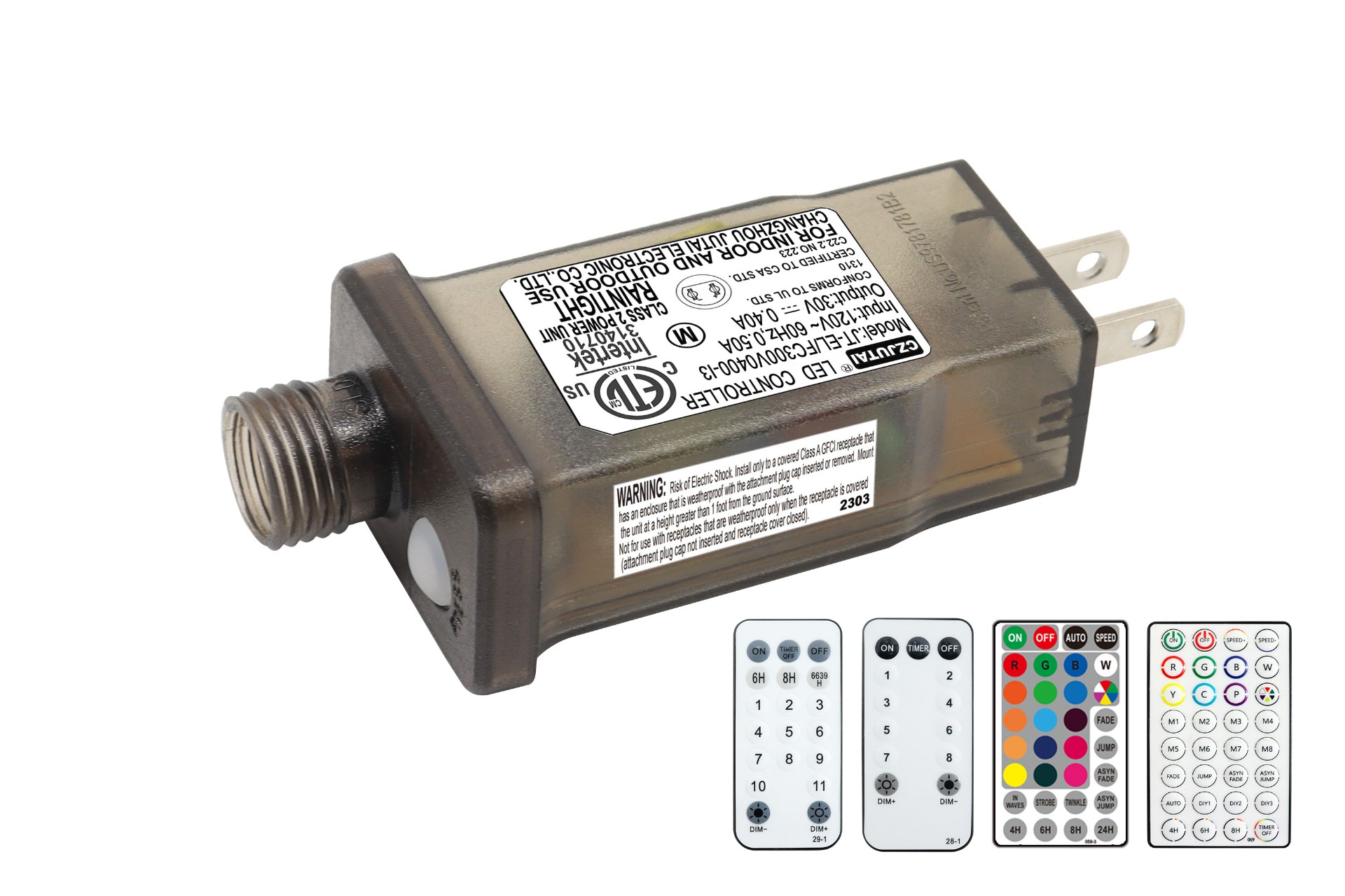 15W系列UL/ETL美规红外线遥控一体式电源